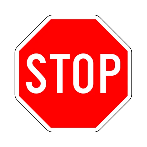 Bord B5 — STOP